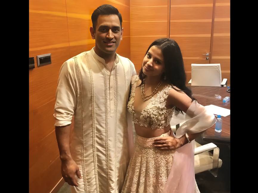 MS Dhoni & Sakshi Dhoni