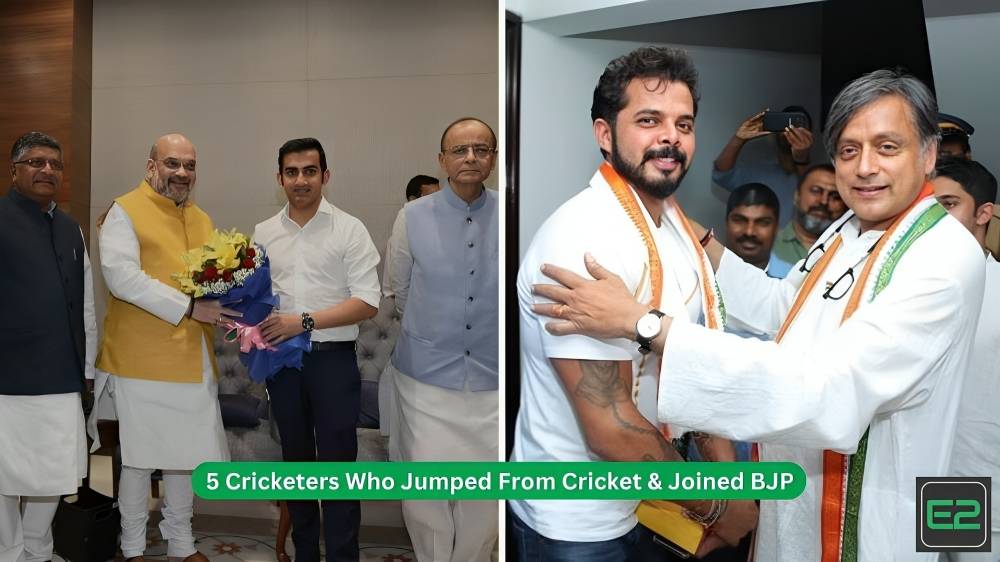 5 Cricketers Who Jumped From Cricket & Joined BJP