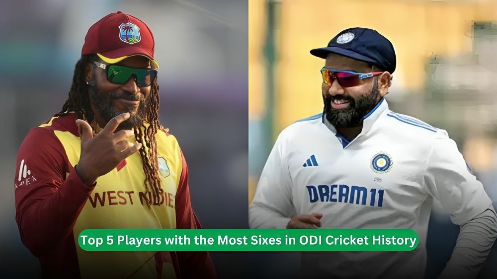 Most Sixes in ODI Cricket History