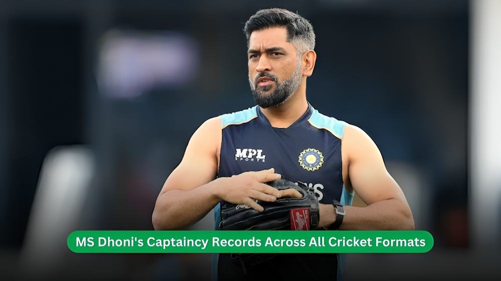 MS Dhoni's Captaincy Records