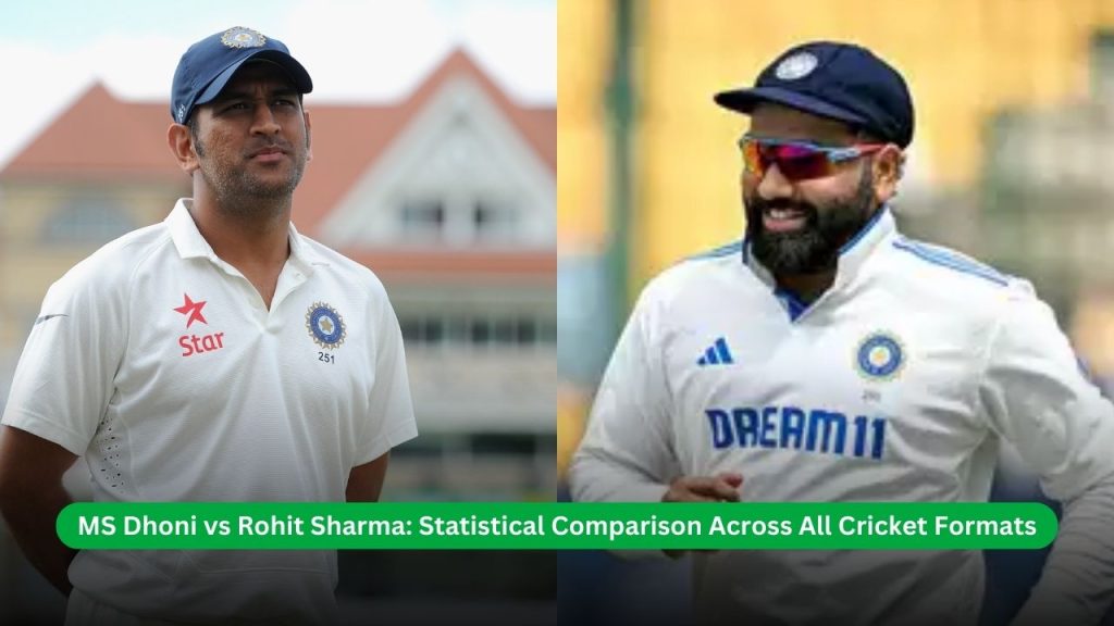 MS Dhoni vs. Rohit Sharma