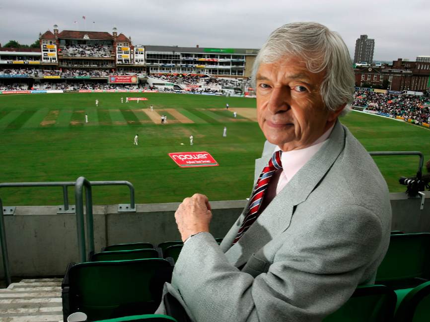 Richie Benaud, the former Australian captain and famous commentator