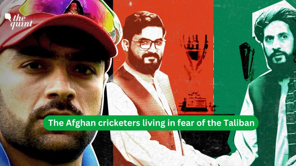 The Afghan cricketers living in fear of the Taliban