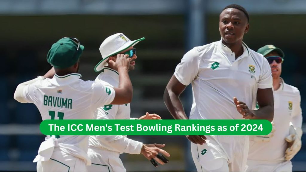 The ICC Men's Test Bowling Rankings as of 2024