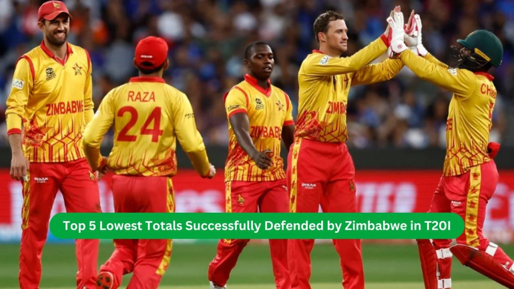 Top 5 Lowest Totals Successfully Defended by Zimbabwe in T20I