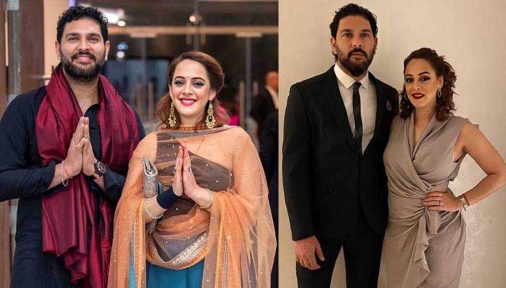 Yuvraj Singh & Hazel Keech