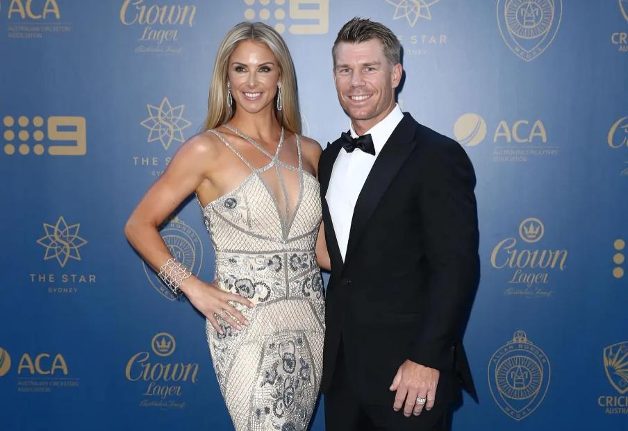 David Warner (Australia) – Candice Falzon