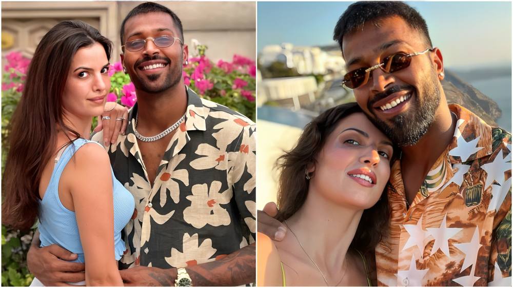 Hardik Pandya and Natasa Stankovic