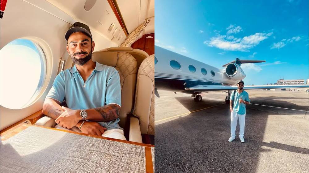 Virat Kohli Private Jet