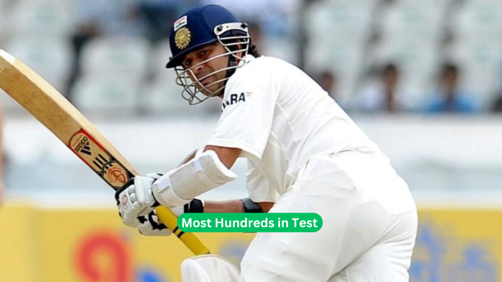 Most Hundreds in Test