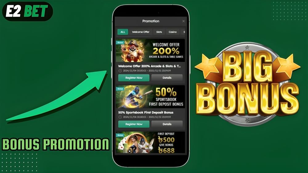 E2Bet Bangladesh Bonus Promotion