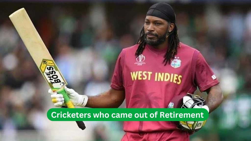 Cricketers who came out of Retirement