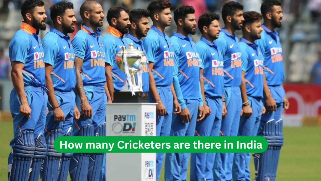 How many Cricketers are there in India