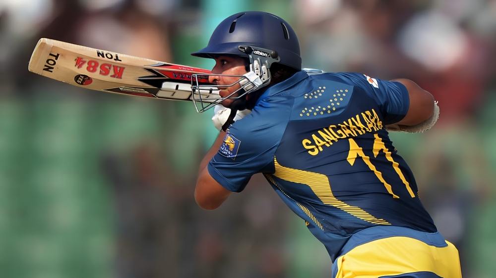 E2bet Kumar Sangakkara's 2014 T20 World Cup Bat (Cricketers Who Used Most Expensive Cricket Bats)