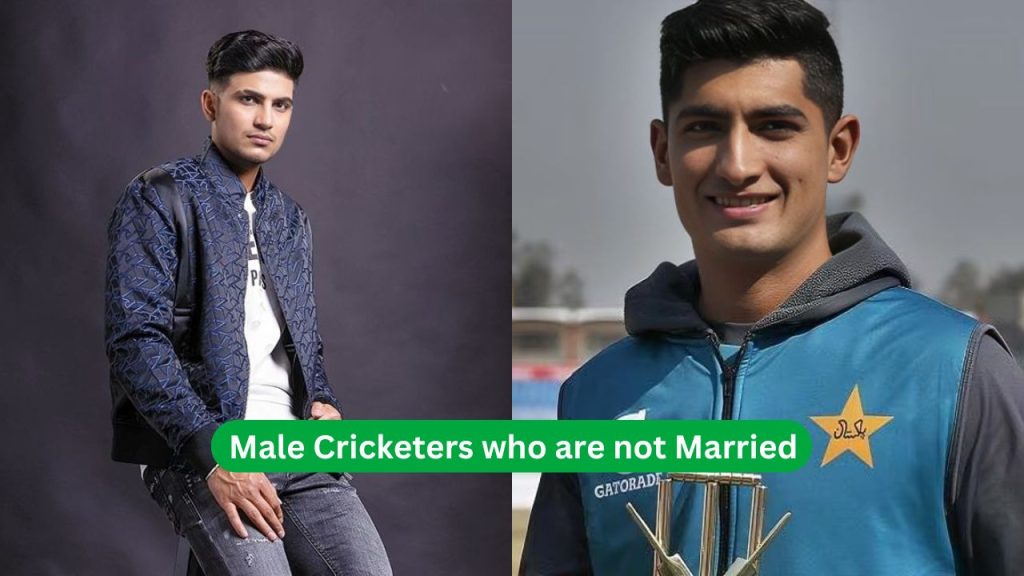 Male Cricketers who are not Married