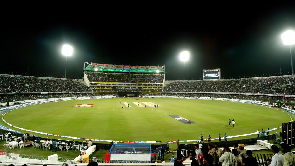 Rajiv Gandhi International Cricket Stadium, Hyderabad