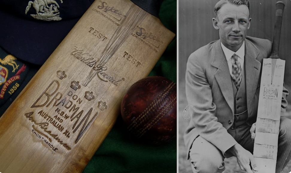 E2bet Sir Donald Bradman's 1934 Ashes Bat Cricketers Who Used Most Expensive Cricket Bats