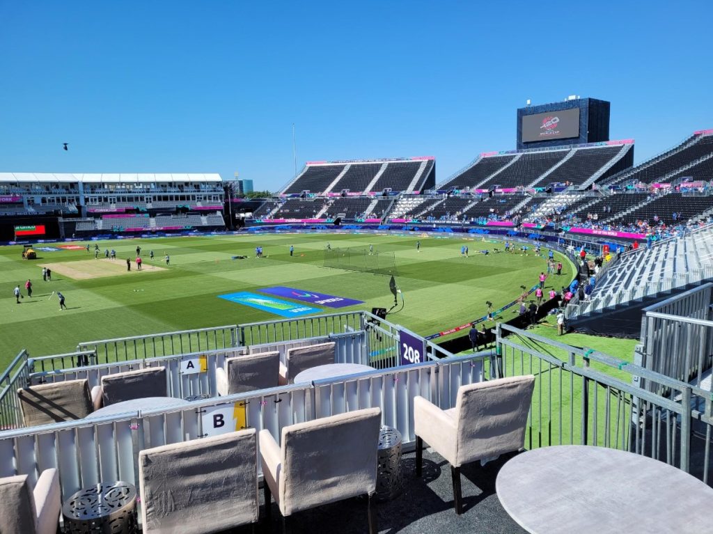 Boundary Length of Nassau County International Cricket Stadium