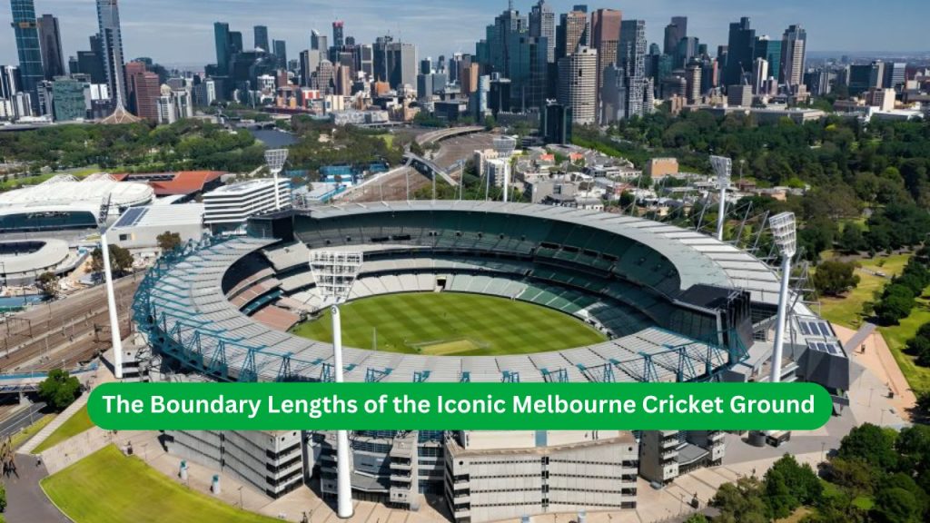 The Boundary Lengths of the Iconic Melbourne Cricket Ground