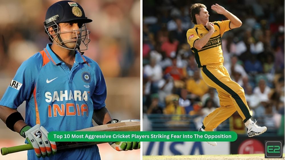 Top 10 Most Aggressive Cricket Players Striking Fear Into The Opposition