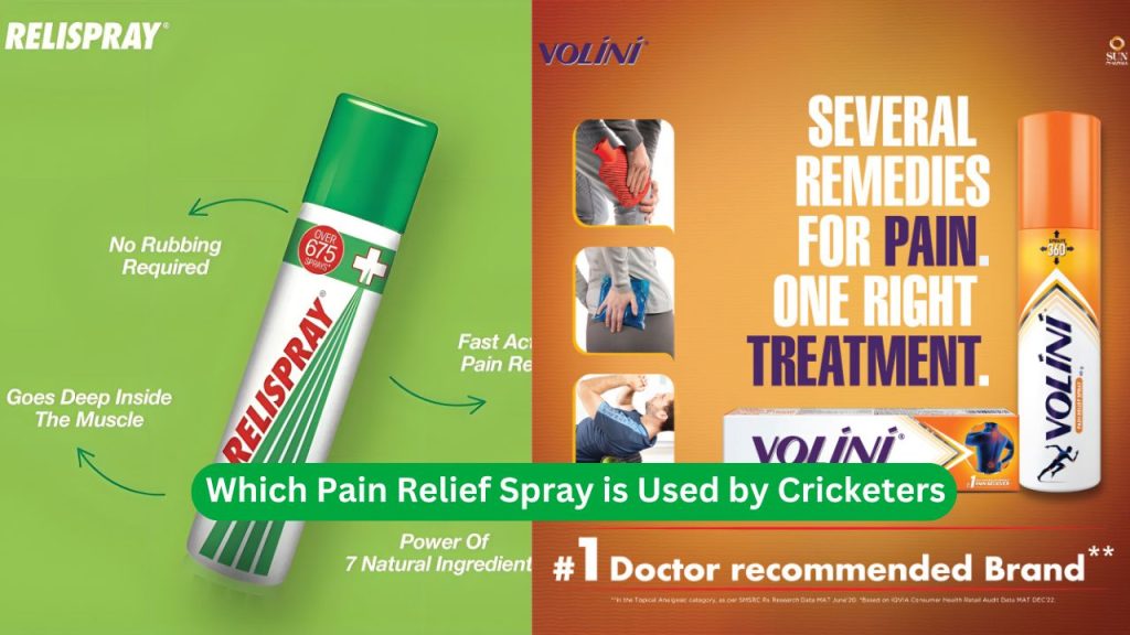 Which Pain Relief Spray is Used by Cricketers