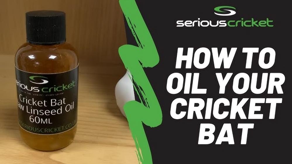 How To Oil Your Cricket Bat