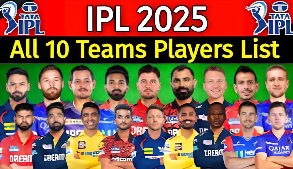 IPL 2025 mega auction: Full list of players