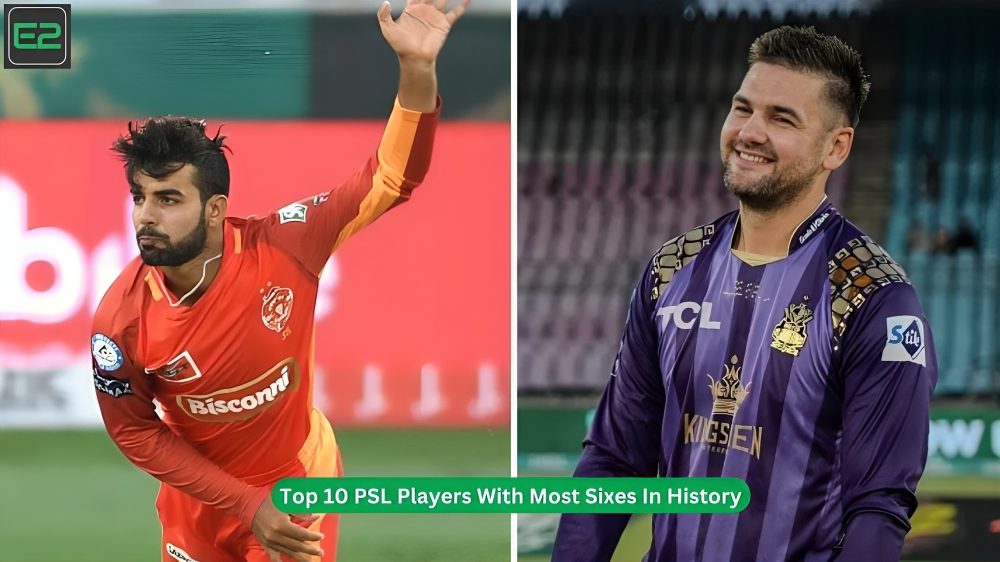 Top 10 PSL Players With Most Sixes In History