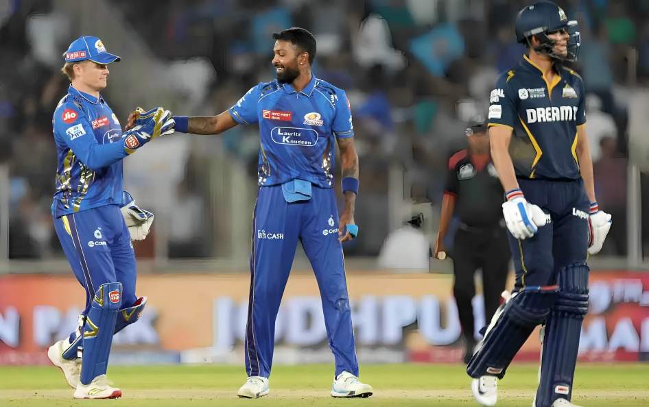IPL 2025: MI Captain Hardik Pandya Fined for Slow Over-Rate Violation After GT vs MI Match