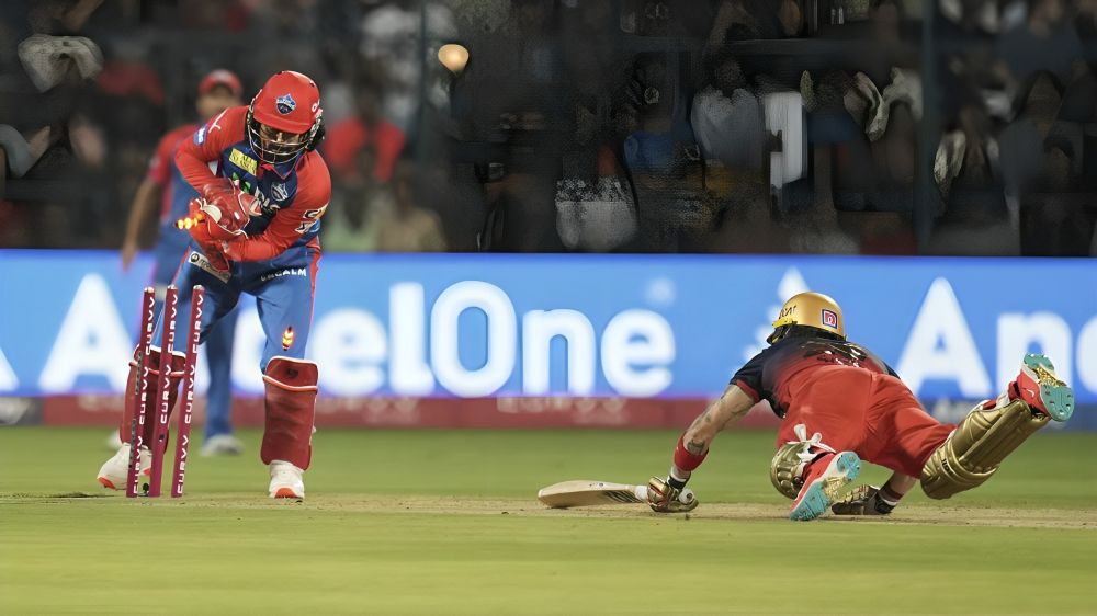 IPL 2025 Livingstone’s Big Hit Blocked At Chinnaswamy