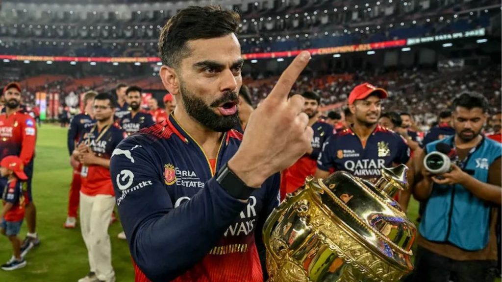 "You kept me waiting for 18 years…" — Virat Kohli's photo with the IPL trophy sets the internet on fire.