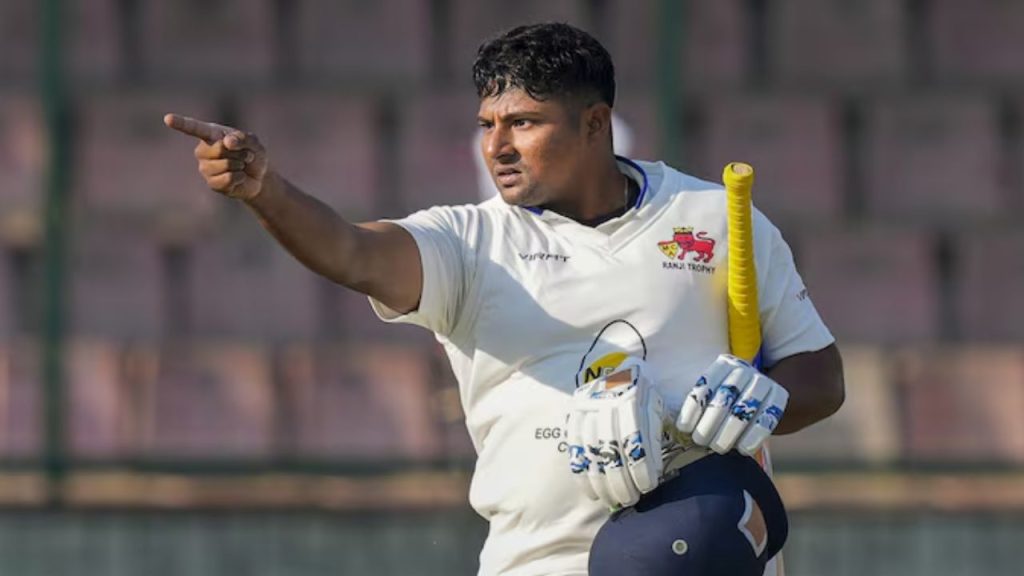 সরফরাজ খান নির্বাচক ও টিম ম্যানেজমেন্টকে কড়া বার্তা দিলেন ভারত বনাম ভারত ‘এ’ ইনট্রা-স্কোয়াড ম্যাচে দুর্দান্ত সেঞ্চুরি করে।