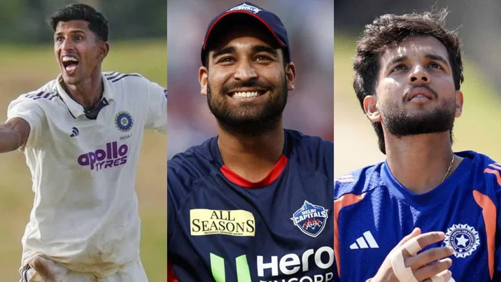 তনুশ কোটিয়ান, হর্ষ দুবে এবং বিপরাজ নিগম নেট বোলার হিসেবে মনোনীত হয়েছেন